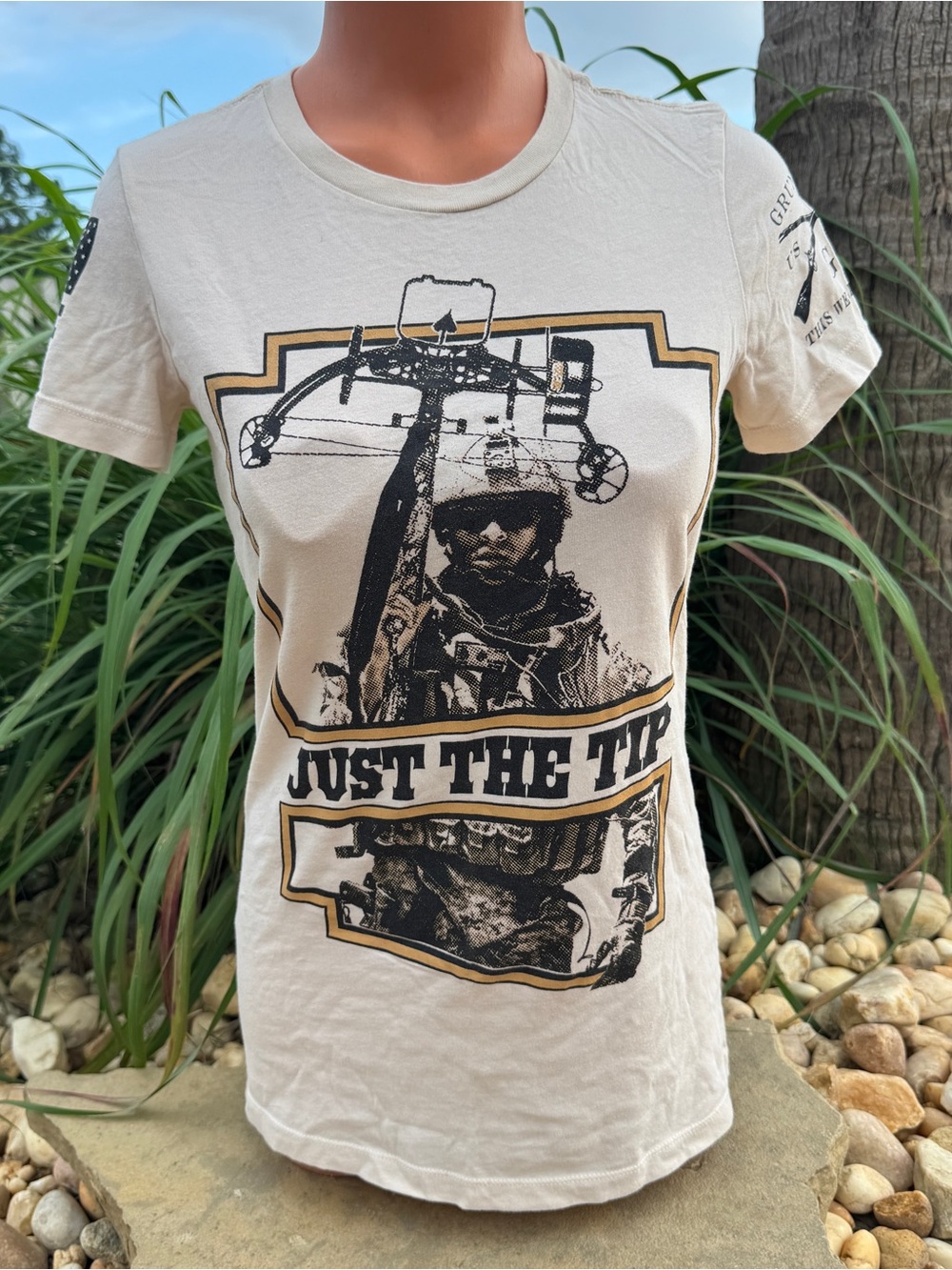 Grunt Style Women's "Just The Tip" Short Sleeve Tee size Medium